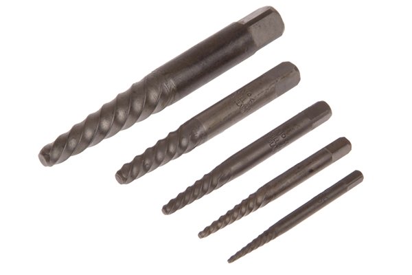 Screw and bolt extractors are tools used for removing broken, damaged or embedded screws, bolts or studs.