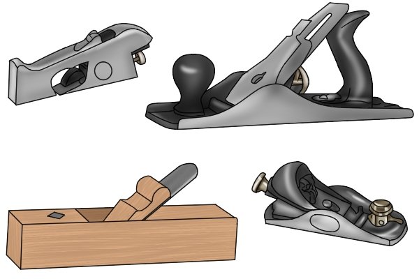 Woodworking hand planes