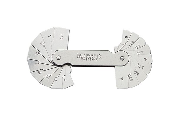 Toolbank Radius Gauge