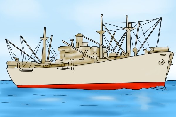 Liberty ship for transporting Mole grips/locking pliers