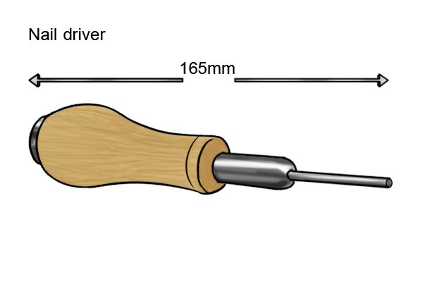 Length of nail driver