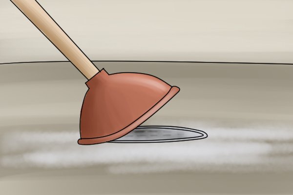 how to use a plunger