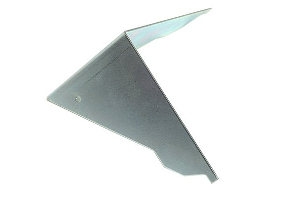 Steel cove mitres do not wear and so last longer than plastic ones