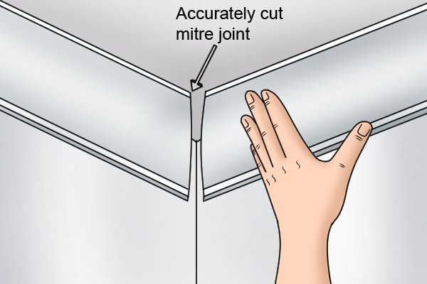 How To Cut Internal Mitres Using A Cove Mitre Wonkee Donkee Tools