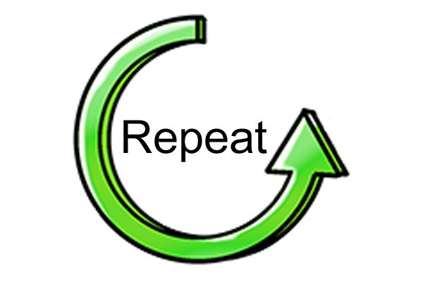 Repeat the previous steps 3-6