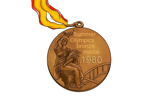 Olympic bronze medal is an alloy of mainly copper and tin