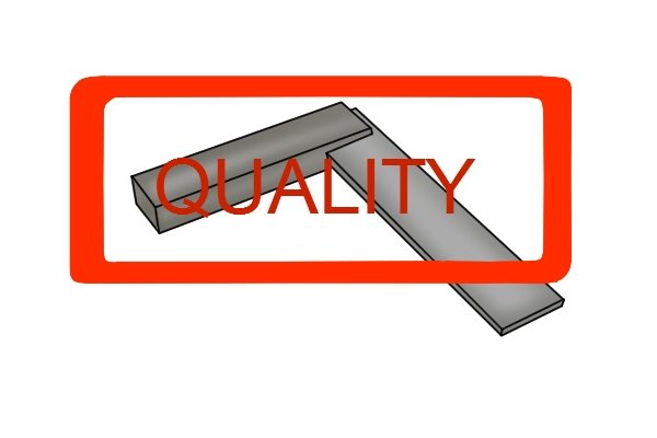 Lapping produces the best surface finish quality for an engineer's square