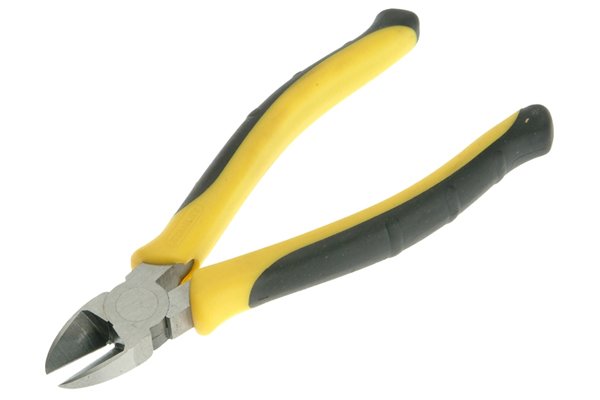 Side cutters look very similar to sprue cutters and can be used as an alternative in many cases.