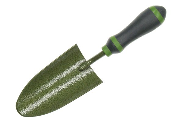 Carbon steel garden trowel blade