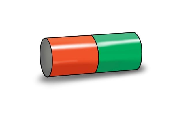 Cylinder bar magnet