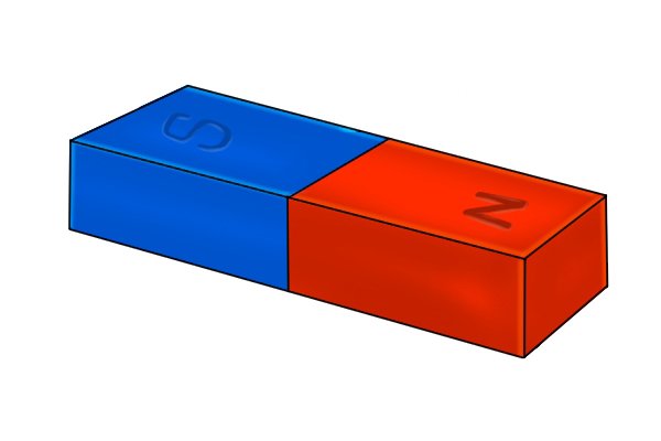 Rectangular Pole Bar Magnet (7cm X 1cm)