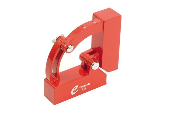 red heavy duty variable angle weld clamp magnet