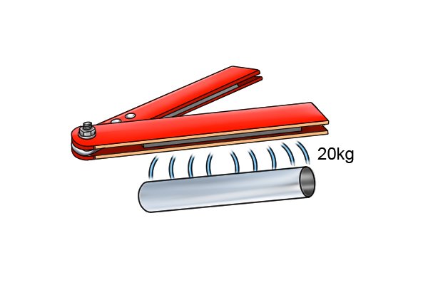 red lightweight variable angle weld clamp magnet 20kg magnetic pull