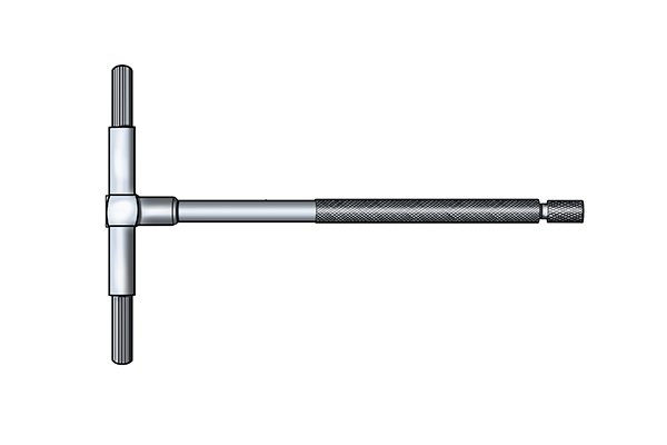 Stainless steel telescopic gauge