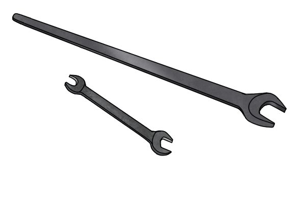 Black oxide spanners