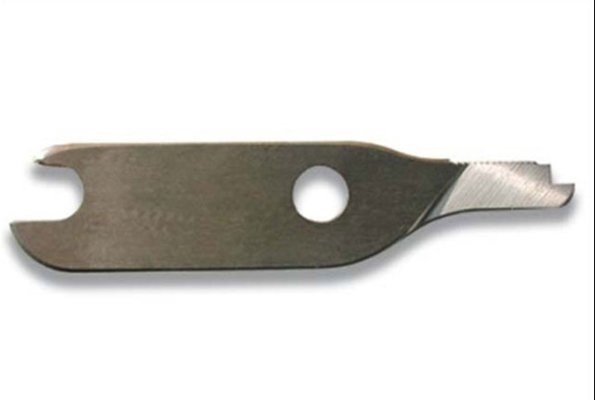 Replacement blade for nibbler shears, blade can be replaced if it becomes dull