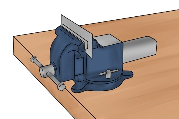 How To Sharpen A Flat Cabinet Scraper Wonkee Donkee Tools