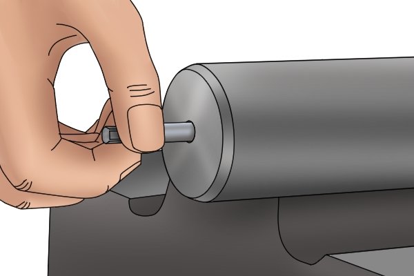 If the screw is embedded, then you can hold the end of the screw extractor against the screw or bolt to see if it is a suitable size. You can even drill a pilot hole with a small drill bit around 1.5 mm (1/16") or 3 mm (1/8") and test the extractor end in the pre drilled hole. 