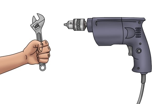 Screw extractors can be driven by either manual tools or power tools.