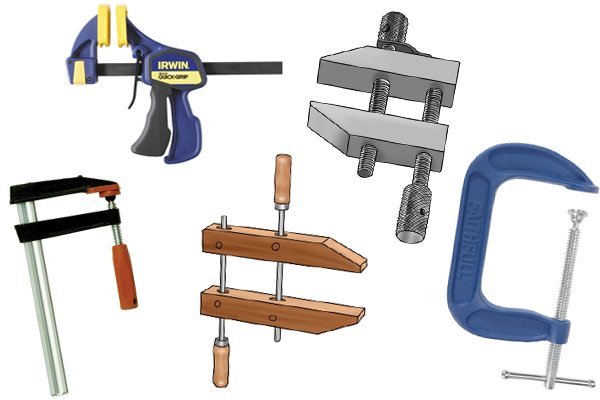 There are a number of clamps available that are required for clamping different components in construction. 