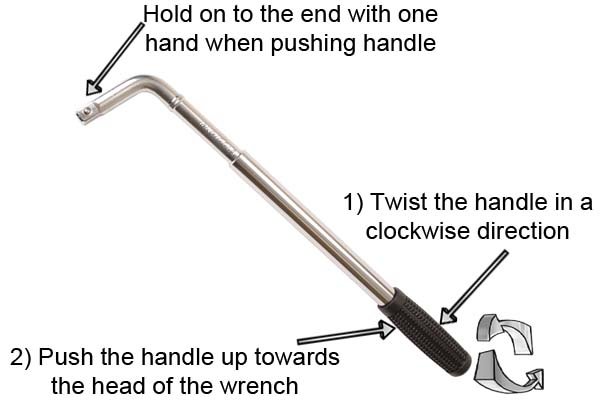 How to use a wheel wrench? - Wonkee Donkee Tools