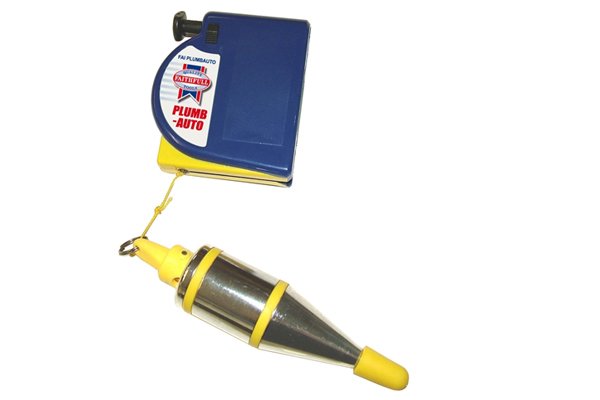 Plumb bob, plummet, plumb line, weight, lead, marking out tool, wonkee donkee tools, DIY guide how to use a plumb bob