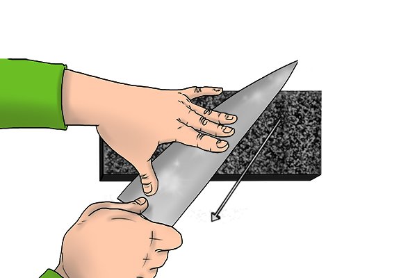 Sharpening stone whetstone oil stone sharpen grind hone blade honing tool cutting tool edge tool cut wonkee donkee tools DIY guide
