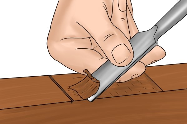 wood chisels, chisel, carpenters tool, hand tool, chipping, chopping, carving, scraping, chiselling, wonkee donkee tools DIY guide, how to use a chisel