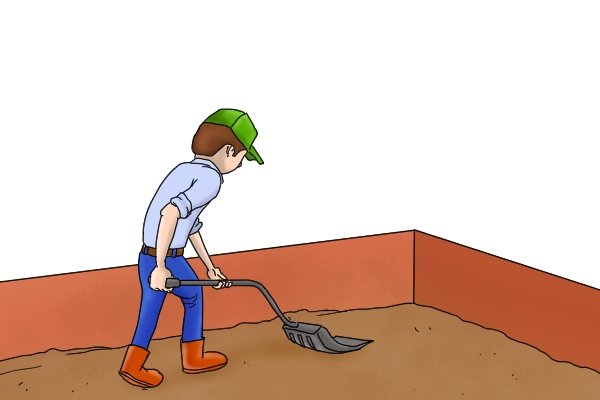 Imagine how hard it would be to dig using a shovel with a bend in its shaft.