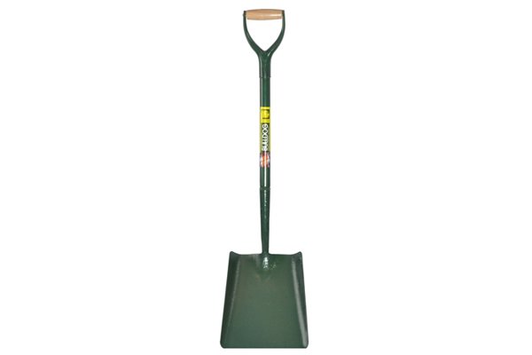 A square mouth shovel