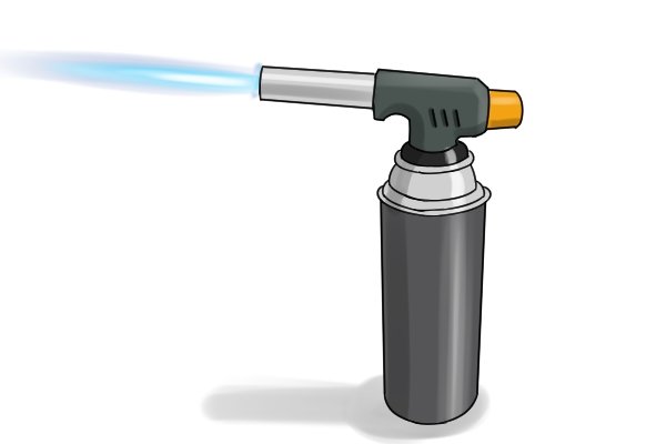 A propane blowtorch, for example, usually has an operating temperature up to 1600°C