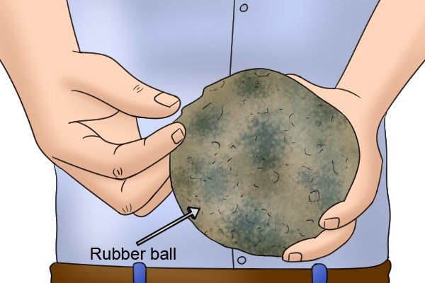 Rubber ball, olmec ball, Mayan ball