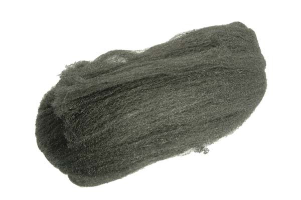 wire or steel wool for removing dried plaster