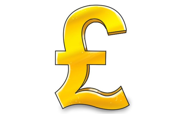 money, pound sign, sterling, £
