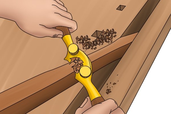 using a spokeshave
