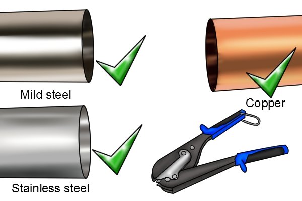 Compound action swaging tool can swage stainless steel compound action swaging tool, swaging tool, manual swaging tool, edma maxi ret swaging tool,