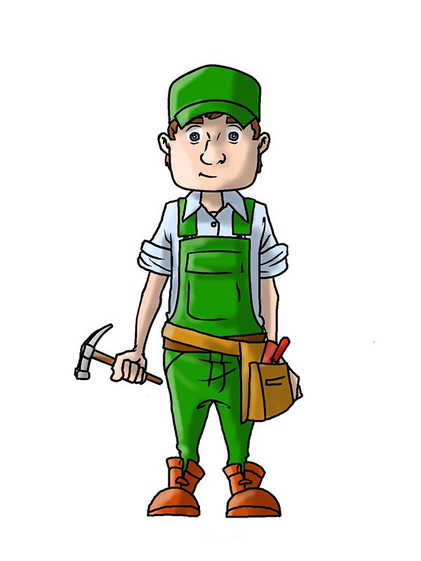 general builder, builder, builders, maintenance worker,
