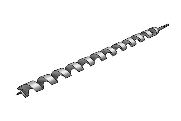 Image showing the length of an auger bit