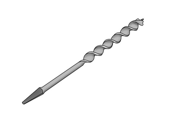 An example of a Russell Jennings pattern auger bit