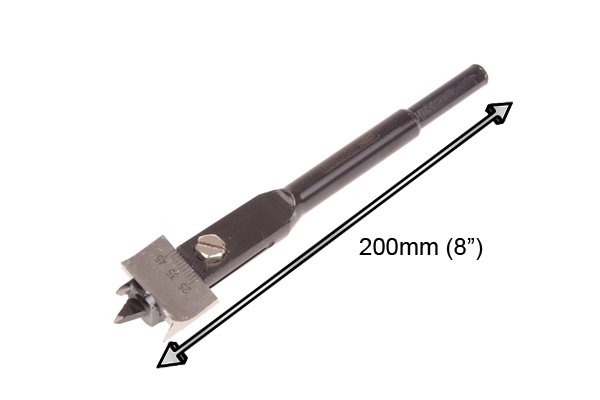 Image to show the length of an expansive bit