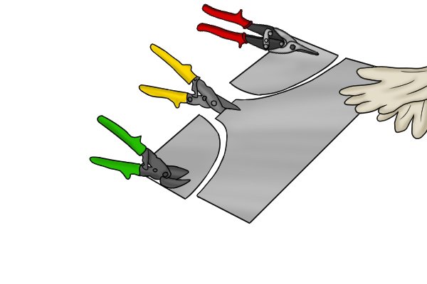 Aviation snips are usually stronger than tin snips of the same size