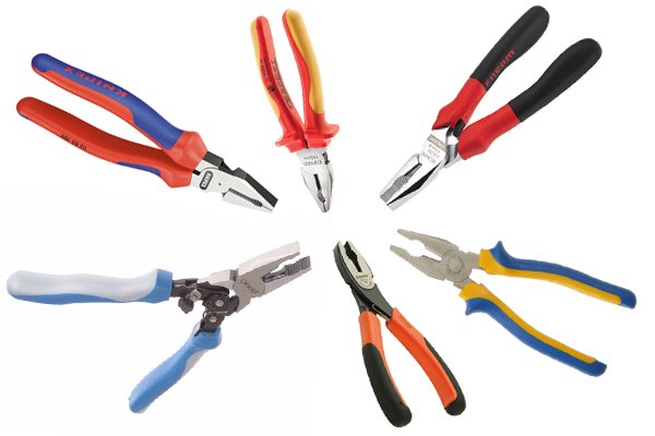 Combination pliers can grip and cut materials
