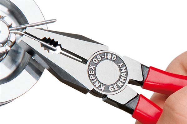 Combination pliers can grip materials to bend them
