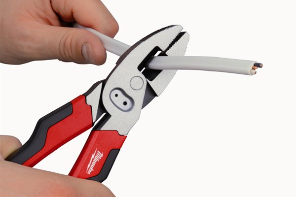 Combination pliers usually have cutting blades for wire cutting and cable cutting