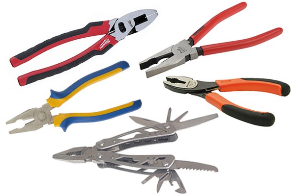 Combination pliers can have additional features for other jobs