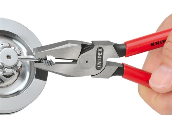 Combination pliers can be used for gripping and cutting