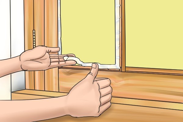 fatest way to remove window putty fatest way to remove window putty