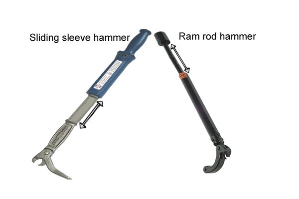 traditional nail puller have a handle which is used as a hammer
