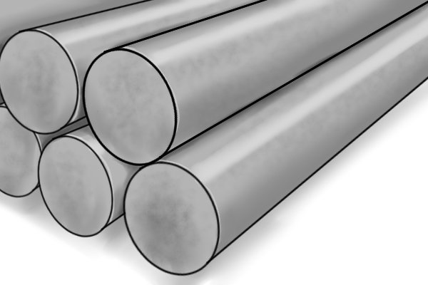 steel is a popular choice for tool today, it is strong and versatile. 