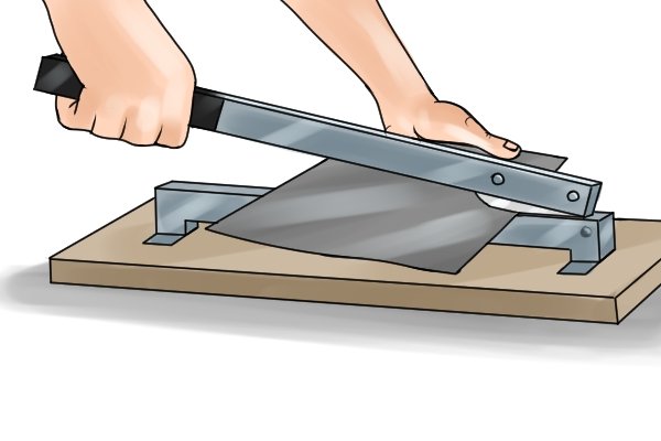 Cutting slate